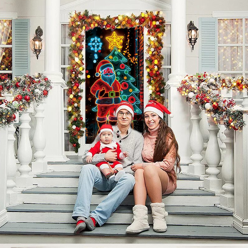 🎄 Christmas Door Banner Decoration Set