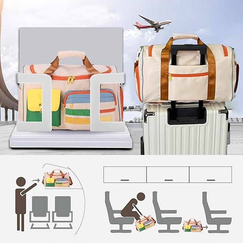 Versatile Travel Tote with Shoe Compartment