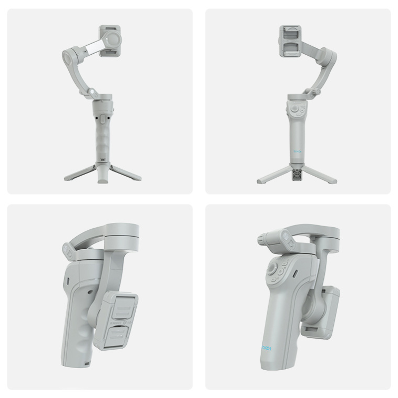 Gimbal Stabilizer for Smartphone with Wireless Charging