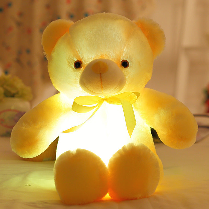 LED Light-Up Teddy Bear Plush Toy