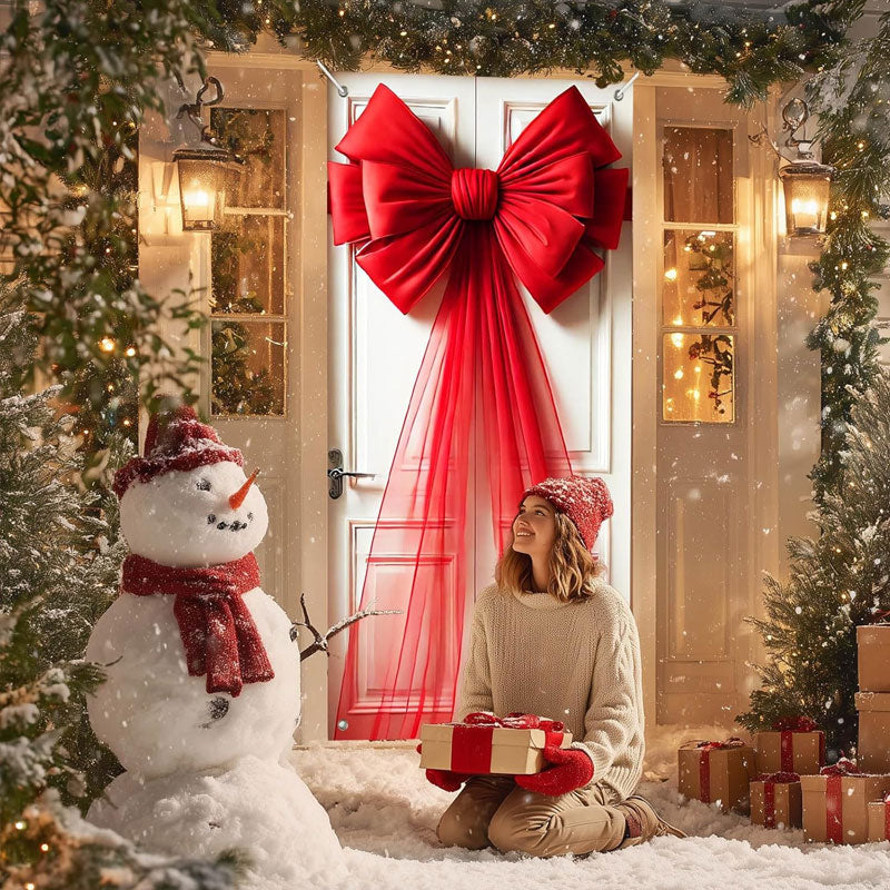 Easter Door Bow Ribbon Decoration