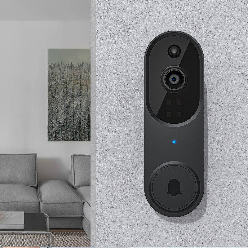 Wireless Smart Doorbell Camera – Outdoor Surveillance with HD Night Vision