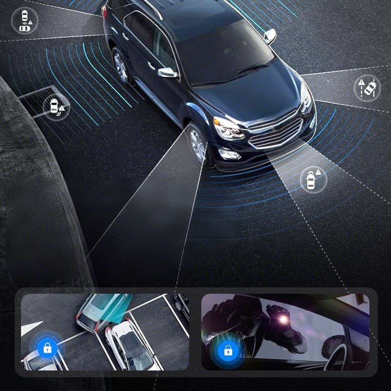 High-definition Panoramic Metal Dashcam