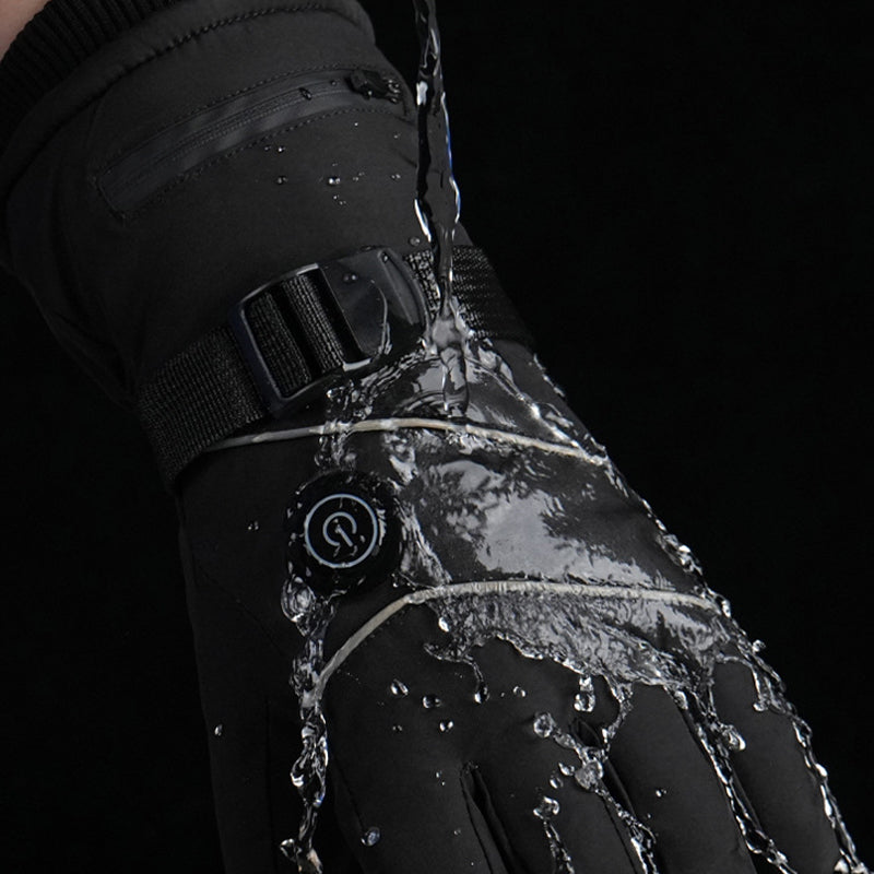 Rechargeable Heated Winter Cycling Gloves