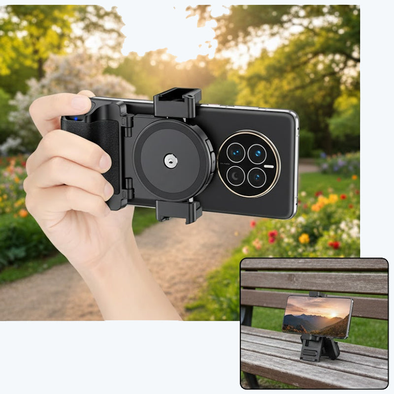 Bluetooth Remote Adjustable Phone Holder