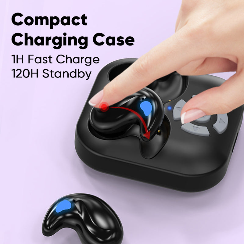 Bluetooth Earbuds Smart Sleep Headphone Watch with Gesture Control