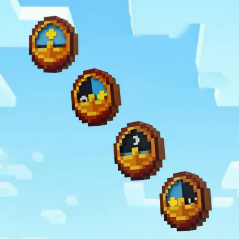 Minecraft Style Clock Desk Decor