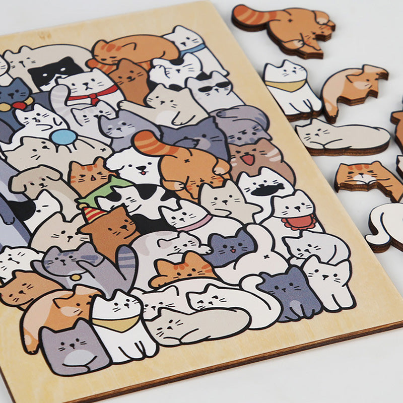 Animal Stacking Puzzle Blocks Toy Set