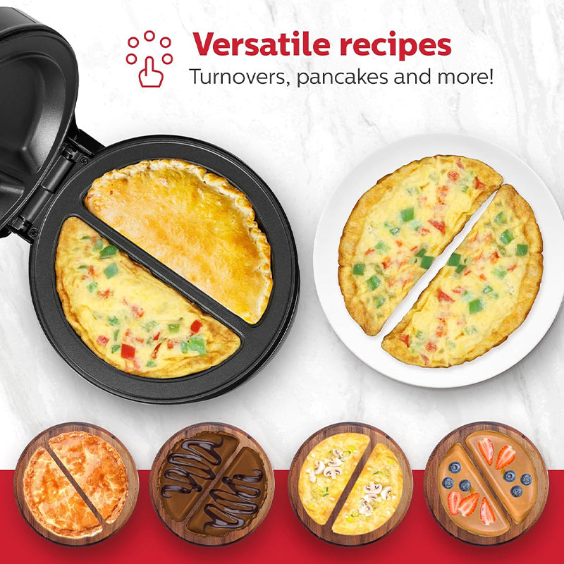 Dual-Zone Electric Omelette Maker