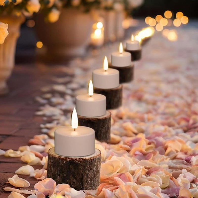 12-Piece Rechargeable LED Flameless Candle Set