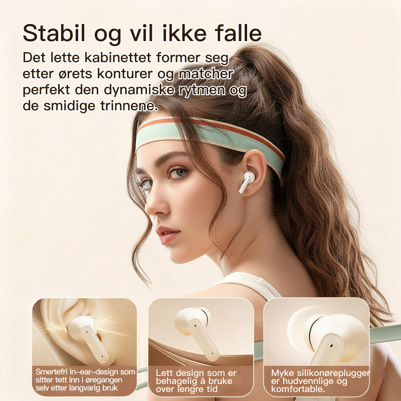 S510 Bluetooth Earbuds – Noise Cancelling, Digital Display