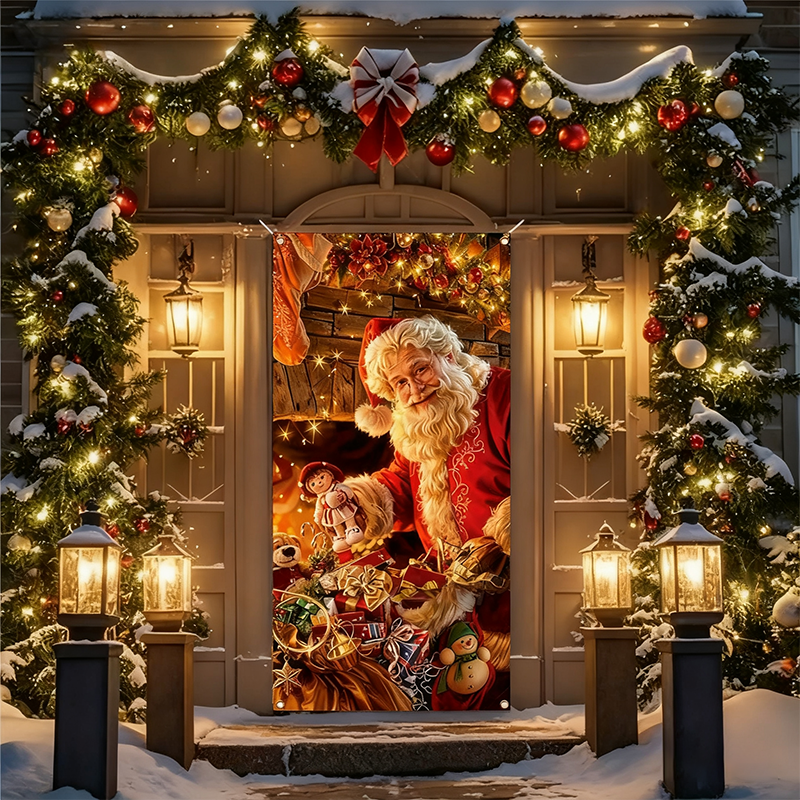 🎅Santa Claus Door Sticker Decoration