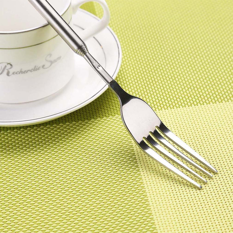 Stainless Steel Retractable Barbecue Fork – Creative Kitchen Tool