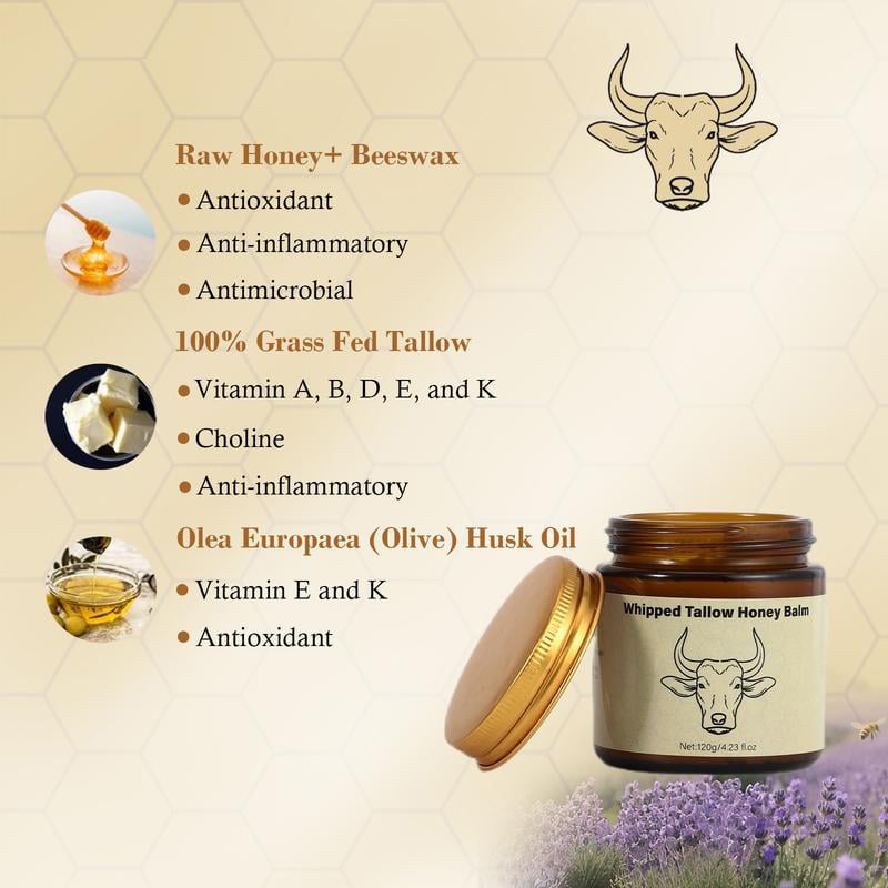 Beef Tallow Moisturizing Cream