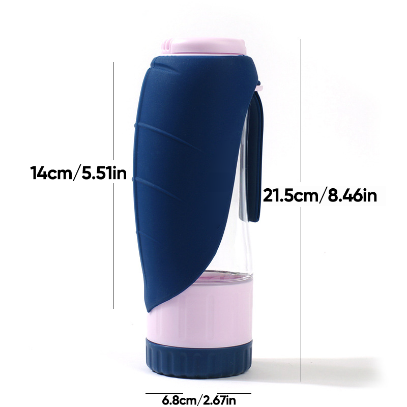 Portable Pet Water and Food Bottle