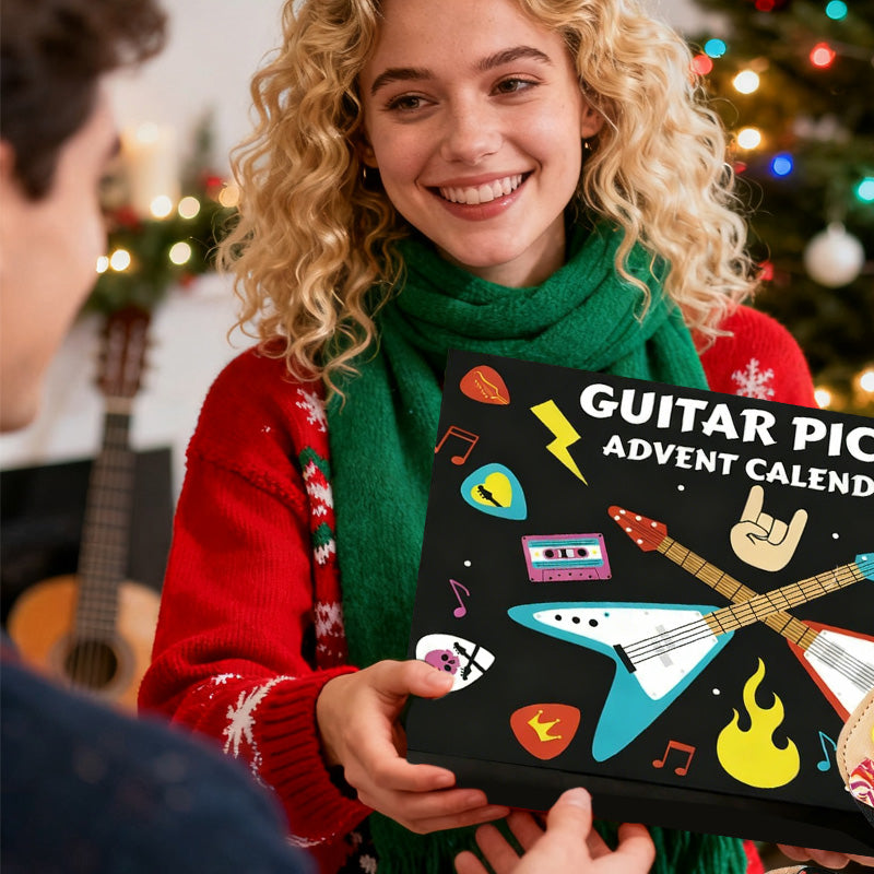 Christmas Guitar Pick Countdown Blind Box