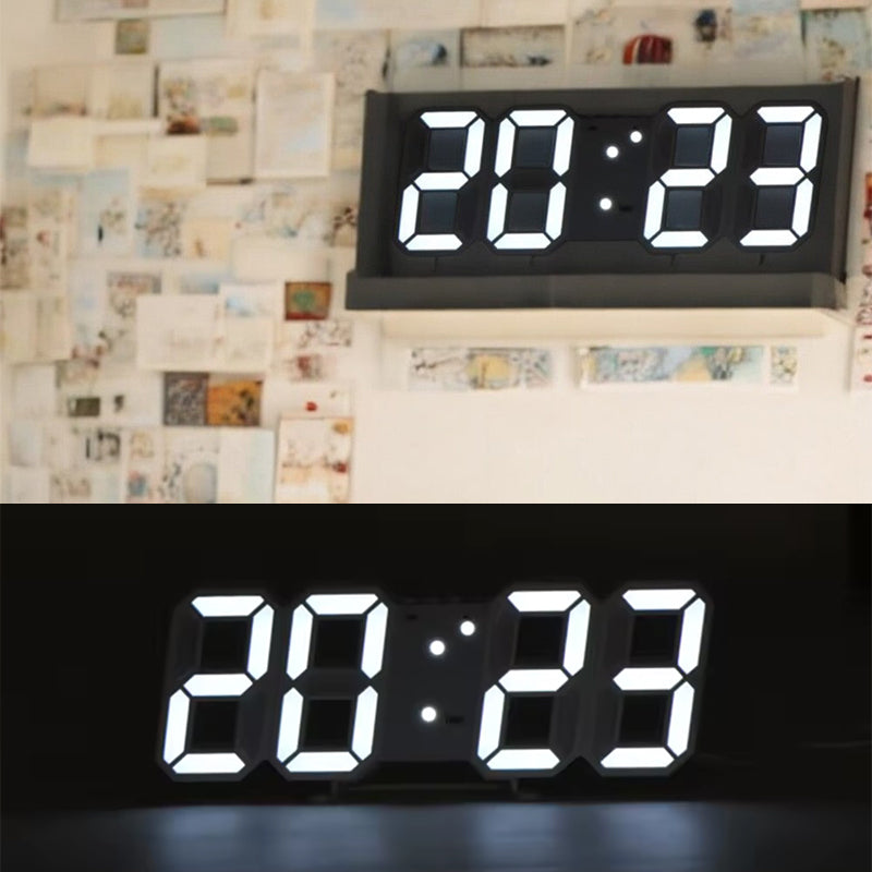 Smart 3D LED Digital Wall Clock