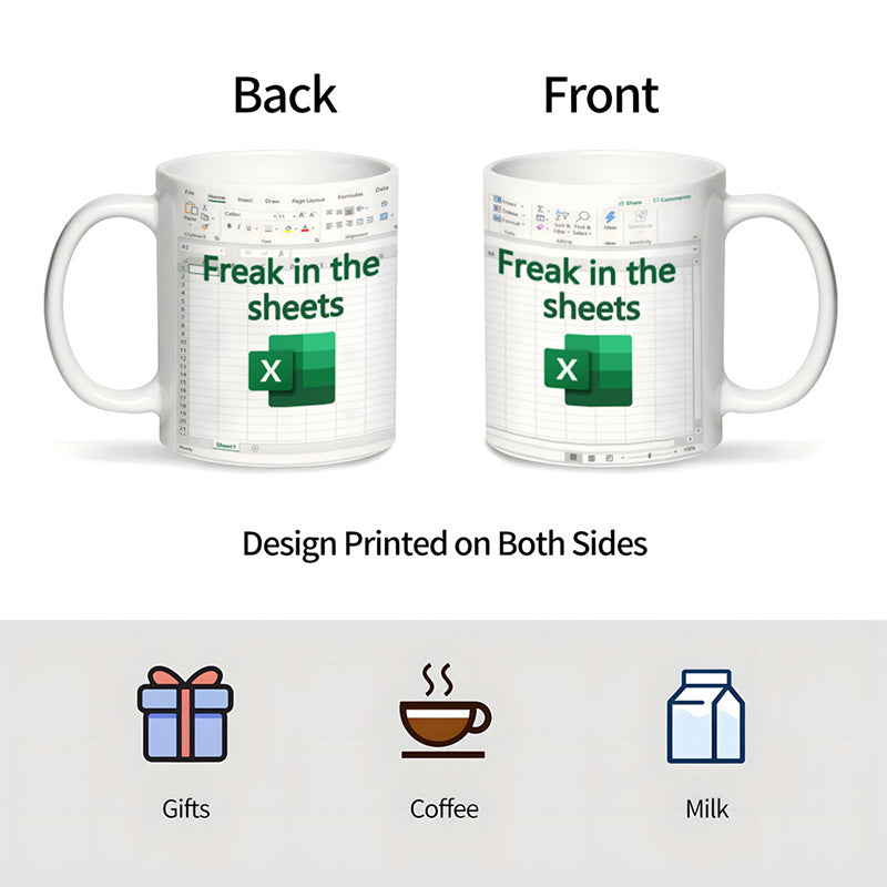Funny Excel Mug for Office Lovers