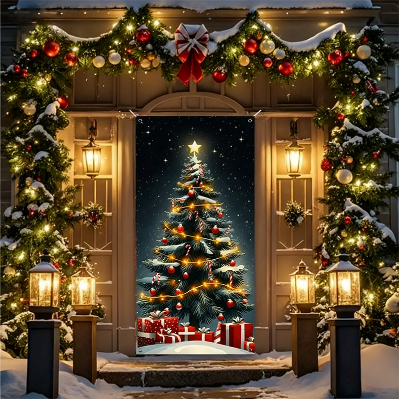 🎅Santa Claus Door Sticker Decoration