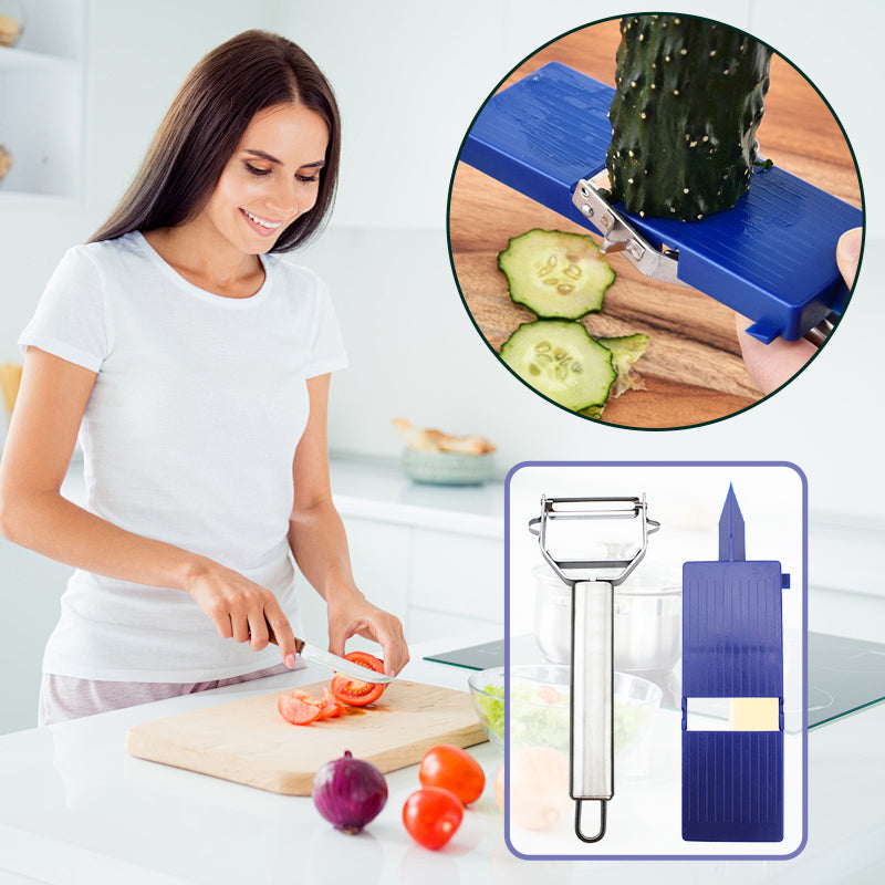 Stainless Steel Peeler &amp; Grater Set