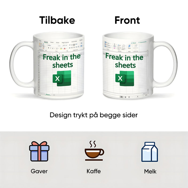 Funny Excel Mug for Office Lovers