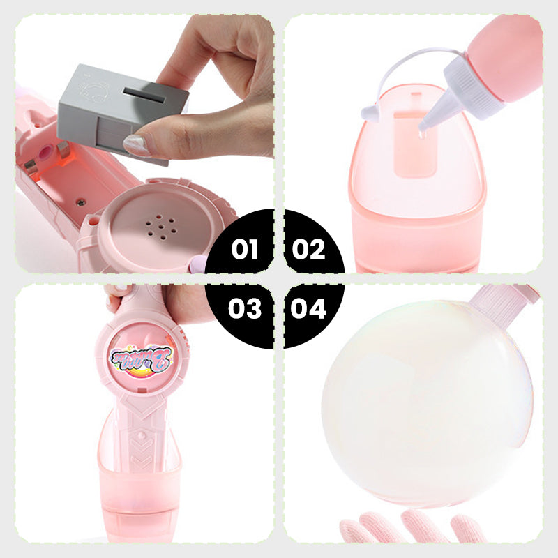 Handheld Smoke Bubble Sword Machine