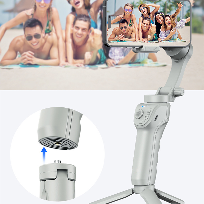 Gimbal Stabilizer for Smartphone with Wireless Charging