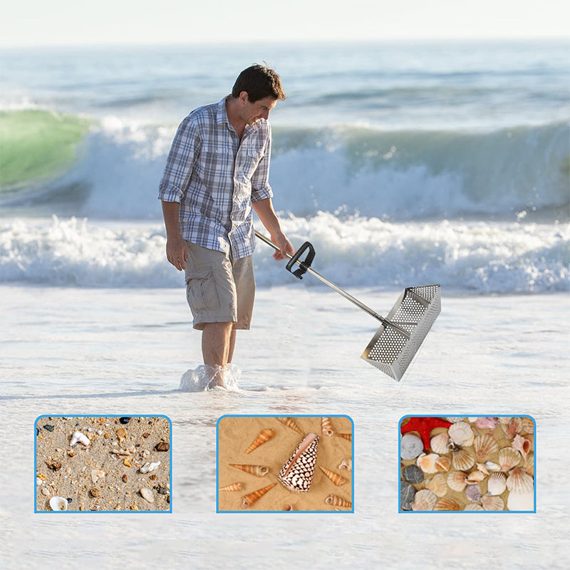 Foldable Stainless Steel Sand Scoop