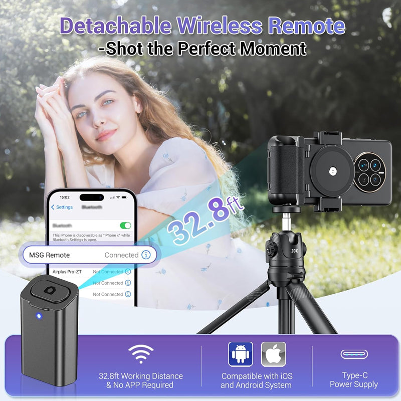 Bluetooth Remote Adjustable Phone Holder