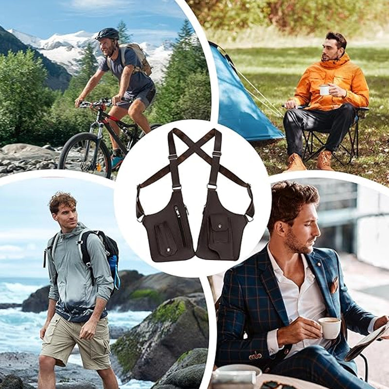 Tactical Chest Bag for Men – Multi-Functional Crossbody Vest Pack