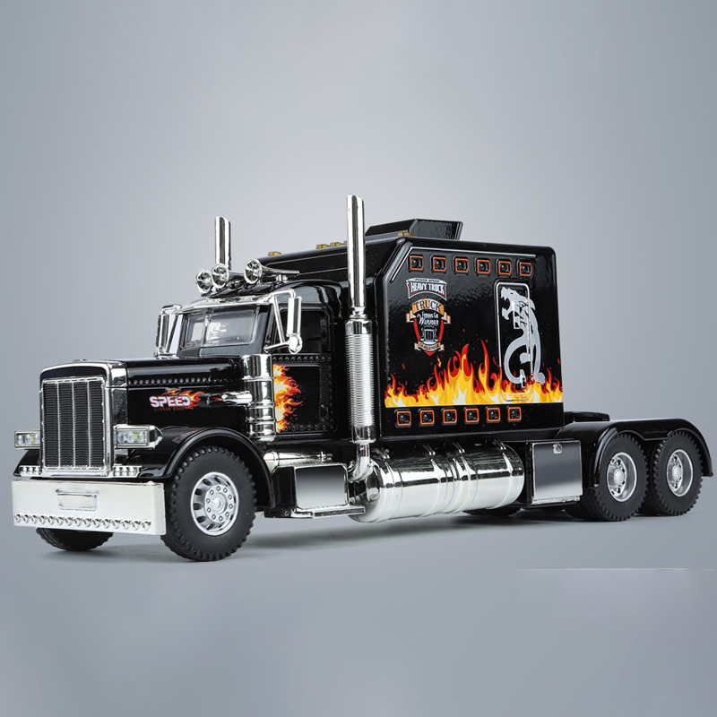 1:24 Heavy-Duty Alloy Truck Model