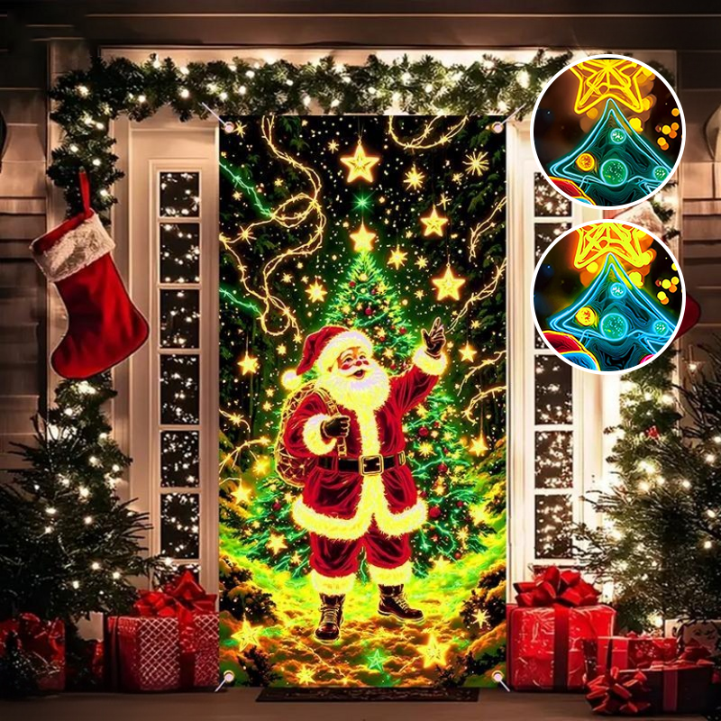 🎄 Christmas Door Banner Decoration Set