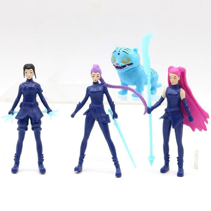 Demon Hunter Girls Desktop Ornaments