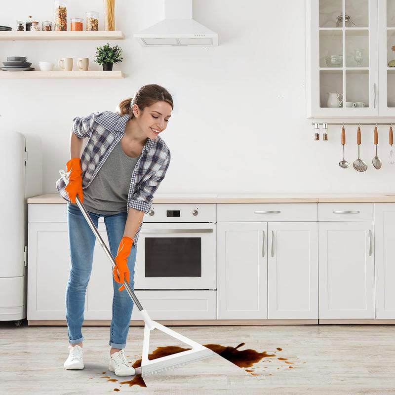 Magic Floor Squeegee Broom – Multi-Purpose TPR Sweeper