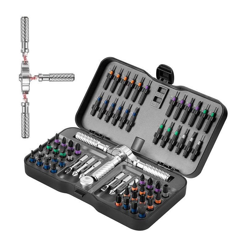 66-in-1 Magnetic Ratchet Screwdriver Set