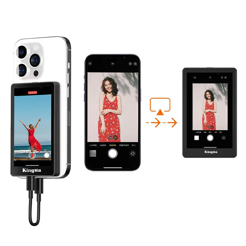Magnetic Selfie Display Screen