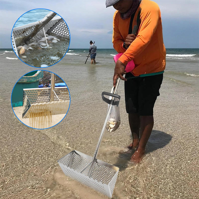 Foldable Stainless Steel Sand Scoop