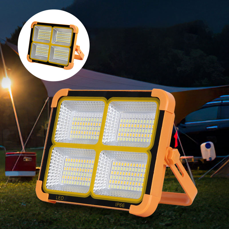 Mini Solar Rechargeable Multifunctional LED Searchlight