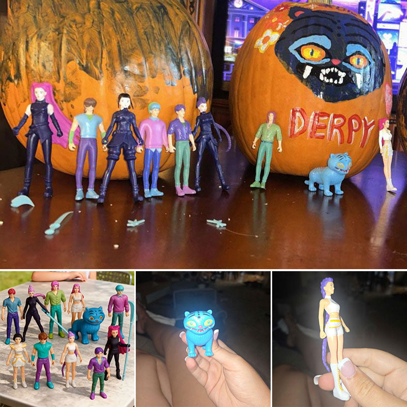 Demon Hunter Girls Desktop Ornaments