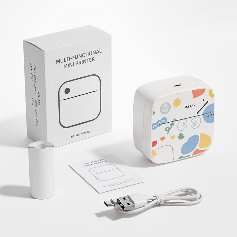 Mini Wireless Bluetooth Label Printer