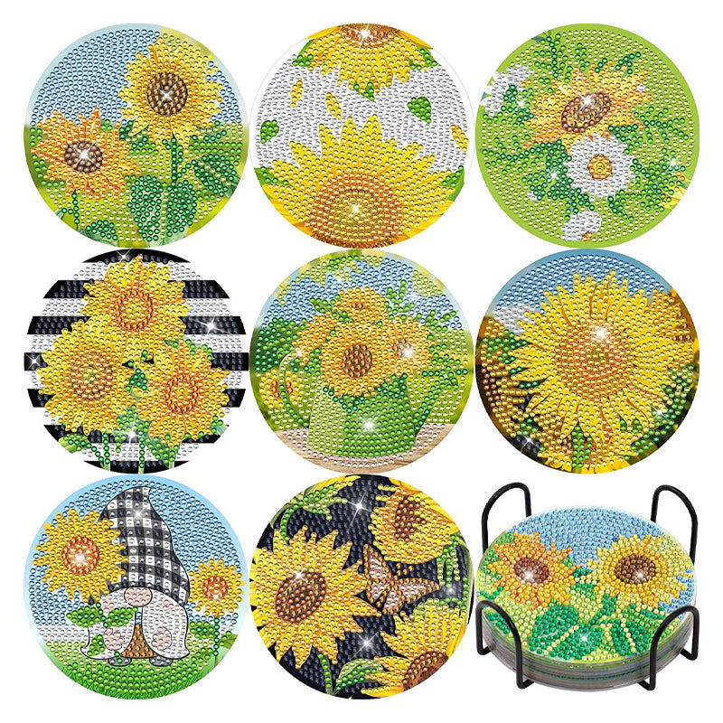 DIY Diamond Painting Coasters
