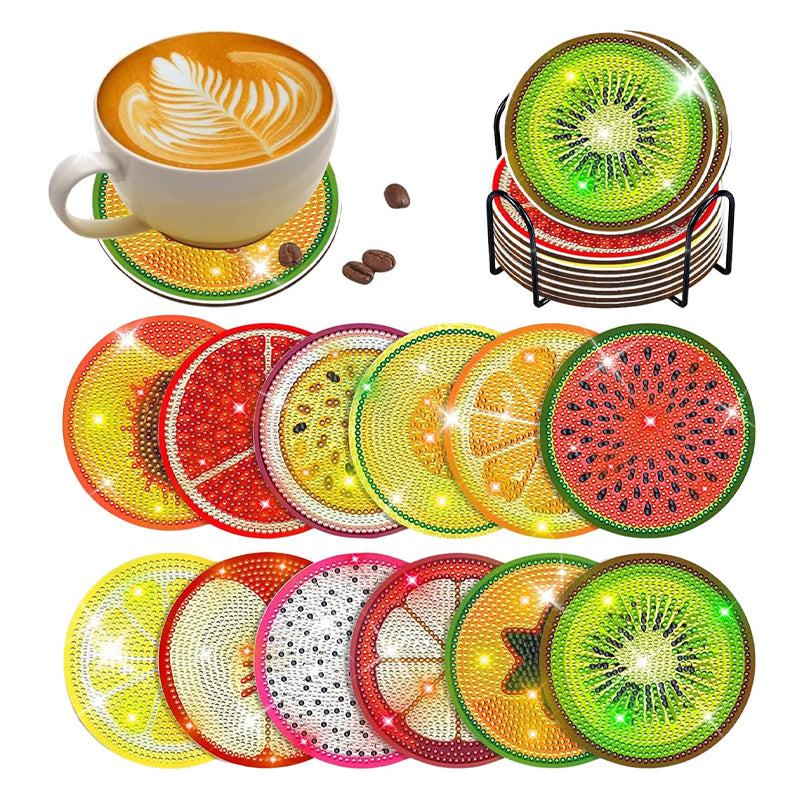 DIY Diamond Painting Coasters