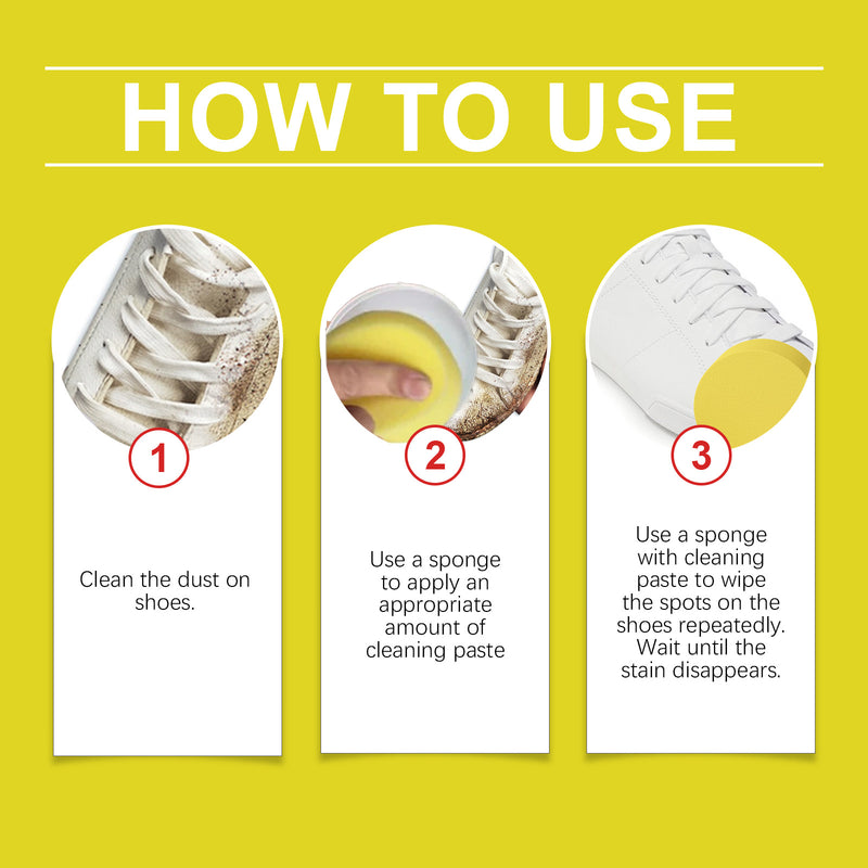 Shoe Cleaning Stain Removal & Shine Enhancer Polish Cream