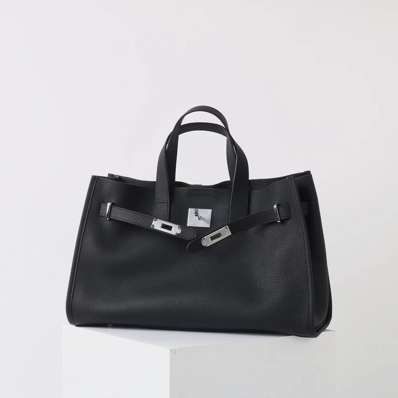 Elegant Leather Tote Bag