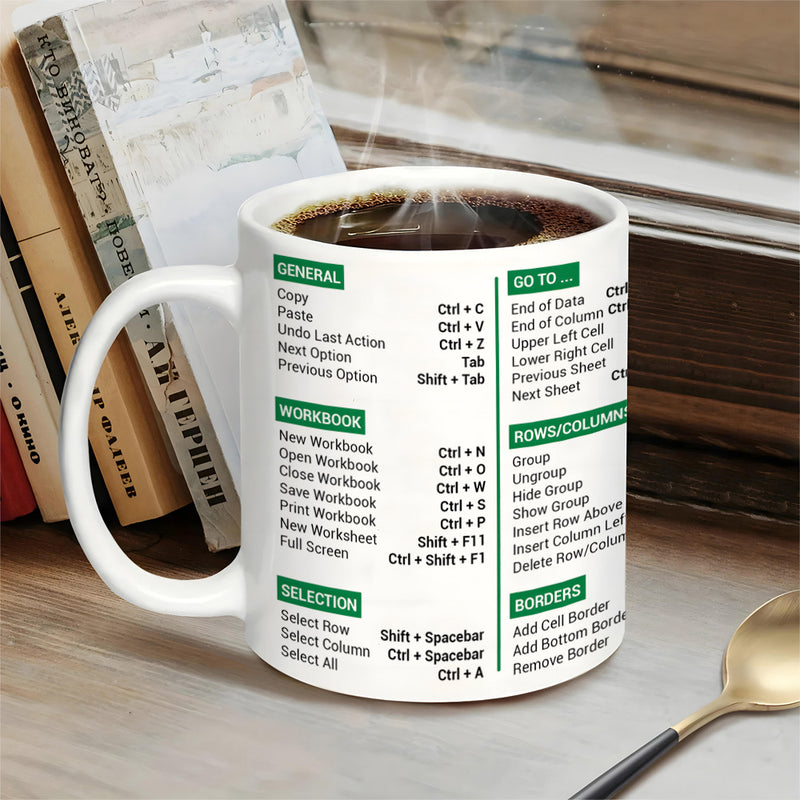 Funny Excel Mug for Office Lovers
