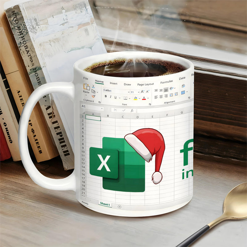Funny Excel Mug for Office Lovers