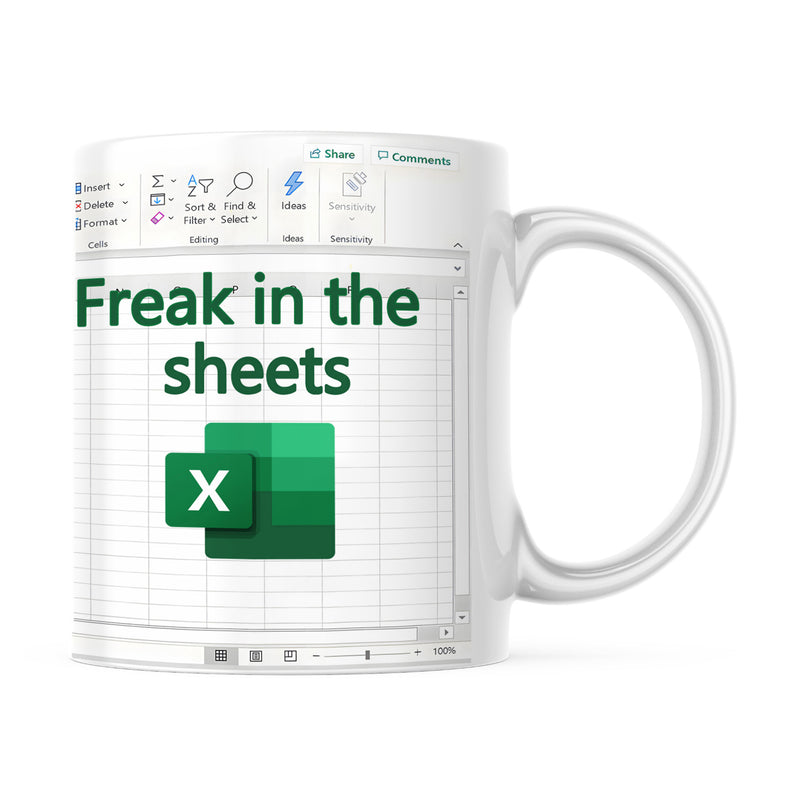 Funny Excel Mug for Office Lovers