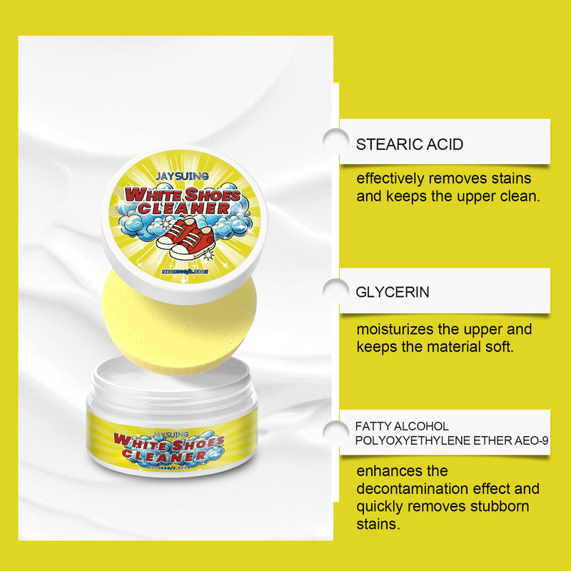 Shoe Cleaning Stain Removal & Shine Enhancer Polish Cream