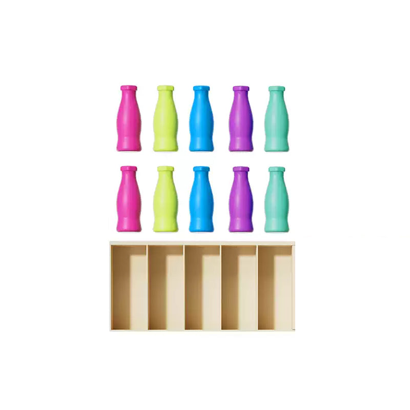 Realistic Beverage Bottle Matching Playset Toy