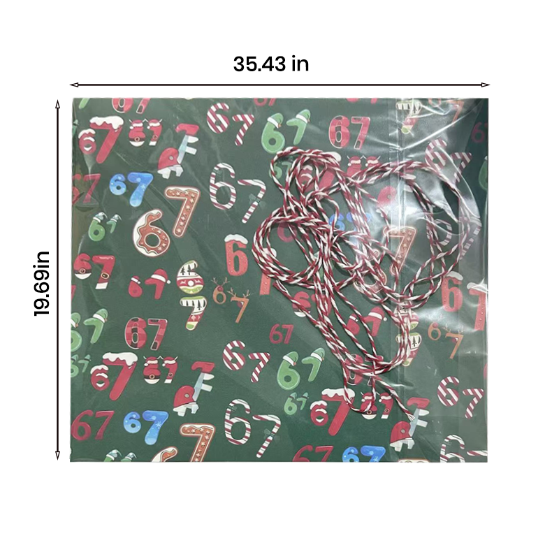 Festive Christmas Wrapping Paper Set